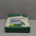 Electric Throw Heated Throw 50''x60'', Striped Flannel & Thicker Sherpa, 5 Heat Settings & 4 Hour Auto Off with FCC/ETL Certified, Overheat Protection & Machine Washable, Great Gift, Light Grey