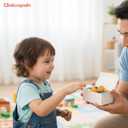 2 x UnicoPak 30 Pack 4x2x2 White Small Gift Boxes, Food-grade Material, Ideal for Food or Gift Packaging, Gifting Jewelry or Trinkets, Storage Small Items