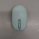 TECKNET Wireless Mouse for Laptop, 2.4G Quiet Computer Mouse with USB Receiver, 4 Buttons Portable Cordless Mice for Chromebook, Laptop, PC, Mac, 800/1200/1600 DPI - Mint Green