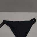 Tempt Me Women Cheeky Bikini Swimsuit Bottom - High Cut Bathing Suit Bottoms Low Rise Brazilian Swim Bottom 2025 Swimwear (Black) M