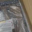 Kitstorack TV Tray Table, Adjustable Height & Flip-Top & Rounded Metal Corners, Snack Table for Couch, Sofa, Bed, Chair, Living Room, C Shaped End Side Table for Eating, Dinner or Laptop, Small Spaces (Brown)