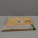 Walker Tray Table, Detachable Mobility Table Tray with Cup Holder for Walkers, Bamboo Mobility Table Fits Most Standard Folding Walkers, Portable Walker Accessories for Seniors, Easy Assembly