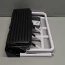 Dr. Brown's Drying Tower, Stand-Up Drying Rack, Countertop Baby Bottle Drying with Organized Storage for Baby Essentials, Space Saving Vertical Rack (Black and White)