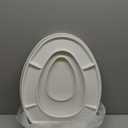 Little2Big Toilet Seat with Built-In Toddler Potty Training Seat, Slow Close, Easy to Install, Made in USA, ELONGATED, White