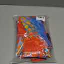 Men Swim Trunks Shining Dots Print, Beach Shorts with Inner Quick Dry Board Shorts M