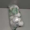 Nuanchu 12 Sets Baby Shower Favors DIY Pumpkin Painting Kit for Baby Shower Game 12 Foam Craft Pumpkins, 12 Pink Bows 12 Pink Pacifiers 28 Pairs of Eyelash Sticker for Birthday Table Decor