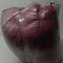 Egg Chair Cushion, Memory Foam Hanging Egg Chair Cushion Replacement, Indoor Outdoor Hammock Basket Swing Cushion with Headrest (Red)