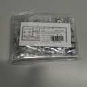 cSeao SAE Hex Nuts Assortment Kit, #2-56#4-40#6-32#8-32#10-32#10-24 1/4"-20 3/8"-16, 304 Stainless Steel Plain Finish A2-70 18-8