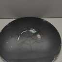 20 Inch Large LED Flush Mount Ceiling Light with Remote,40W,4350LM,3000K-6000K Selectable,Black Round Flat Panel Low Profile Ceiling Light Fixture for Kitchen,Bedroom,Hallway,Bathroom