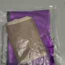 Xuhal 4 Pieces Mesh Hair Wraps for Black Women - Sleeping Hair Scarf Cap, Spa Headbands, Natural Hair Wash Face Sleep (Dark Purple, Black, Gray, Camel)