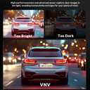 VNV 4K+2.5K Dash Cam Front and Rear, GalaxyCore Sensor, Free 64GB Card Included, Built-in WiFi App Control, Dash Camera for Cars with WDR Night Vision,170Wide Angle, 24H Parking Mode, 2" IPS, S-V200