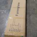 6 Panel Room Divider Screen in Beige and Orange,Blackout Room Divider Folding Panel Screen for Room Separation and Home Decoration,70.8" H x 106.3" W