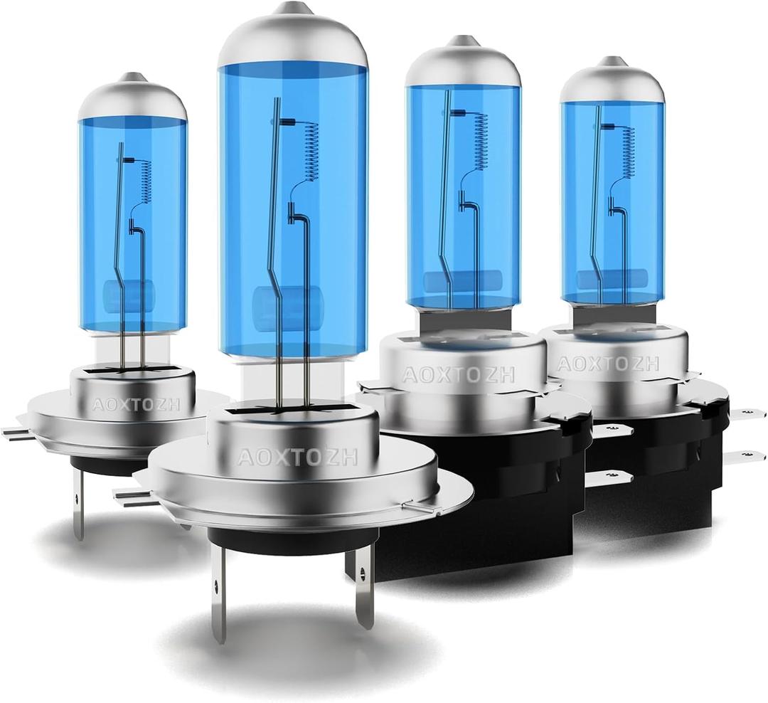 Headlight Bulbs Fit for 2011-2016 Kia Sportage,H7 H11B High Low Beam Light Bulbs,Halogen Headlights,300% Brightness,Plug and Play,6000K White,4 Pcs