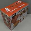 Hamilton Beach Belgian Waffle Maker with PFAS-Free Non-Stick Ceramic-Coated Plates, Browning Control, Indicator Lights, Stainless Steel (26081)