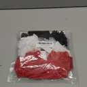 3 Pairs Toddler Girls Ruffle Socks,Cute Frilly Lace Cotton Black White Red School Dress Socks for Girl 1-10 Years (Large)