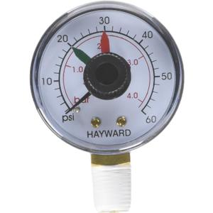 Hayward D.E.CX271261 Boxed Pressure Gauge with Dial Replacement for Select Hayward Filter and Multiport Valve
