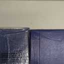 homing 2 Pack Rectangle Vinyl Tablecloth, Waterproof Spill proof Plastic Flannel Backed Table Cloth, Wipe Clean Table Cover for Dining, Buffet Parties and Camping (Navy Blue, 60" x 102")