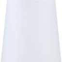 Aspen Creative 32164 Transitional Hardback Empire Shape Spider Fitter Lamp Shade in Off White, 4-1/4" Top x 6" Bottom x 9" Slant