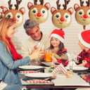 4 x Deer Balloon Christmas Balloons Decorations Reindeer Foil Balloons for Deer Themed Hunting Party Birthday Party Supplies 4 Pcs