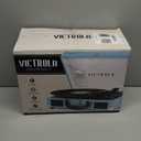 Victrola Journey Bluetooth Portable Suitcase Record Player  with Built-in Speakers, 3 Speed Vinyl Record Player, RCA Out, Headphone Jack (Turquoise)