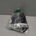 Aoxjox Women's Cap Sleeve T-Shirts Crew Neck Velura Ruched Tee Without Padded Workout Plush Flex Gym Yoga Crop Top (Black, Small)