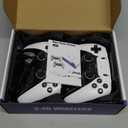 2025 Retro Gaming Console Pro 4K HDMI with 20,000+ Built-in Classic Video Games, Retro Game Stick with 23 Emulators Plug & Play TV Video Gaming Stick with 64GB Memory (Transparent Black)