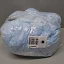 vavalad Shark Onesie Adult Shark Halloween Costumes Cosplay (Large, Blue Zipper)