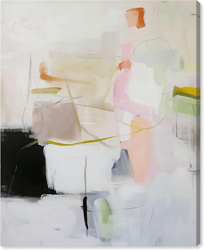 Vivid Obscurity Canvas Contemporary Art, Gallery Wrapped, 20 x 24