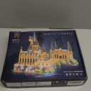 Magic Castle Micro Mini Building Set, 2929 Pcs Magic House Model Building Toys, STEM Creative Magic World Office and Home Decor Bricks Kits, Christmas Birthday Gift for Adults Teens Kids 14+