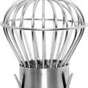 Roshan Stainless Steel Roof Gutter Guard Ball  Prevent Leaves & Debris  Multiple (2", 3", 4") (3 inch)