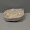 Bread Proofing Baskets Set of 2 10 inch Oval Shaped Dough Proofing Bowls w/Liners Perfect for Professional & Home Sourdough Bread Baking