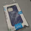 Speck iPhone 15 Pro Max Case - Built for MagSafe, Drop Protection - Scratch Resistant, Soft Touch, 6.7 Inch Phone Case - Presidio2 Pro Coastal Blue/Dust Grey/White