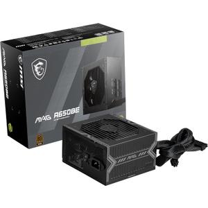 MSI MAG A650BE Gaming Power Supply - 80 Plus Bronze Certified 650W - Semi-Modular - Low Noise ATX PSU