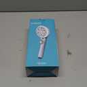 GwernKB Handheld Shower Head with On Off Switch,8-mode High Pressure Shower Wand with Long Hose and Bracket Extra Adhesive Holder for Lower Mount,Built-in Power Wash to Clean Tub,Tile & Pets,Black