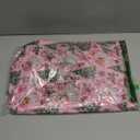 100 Sheets Pink Santa Tissue Paper, Santa Claus Xmas Tree Berries Bell Patterns Decorative Art Paper for Winter Home Party DIY Crafts Christmas Party Supplies, 13.8 x 19.7 Inch