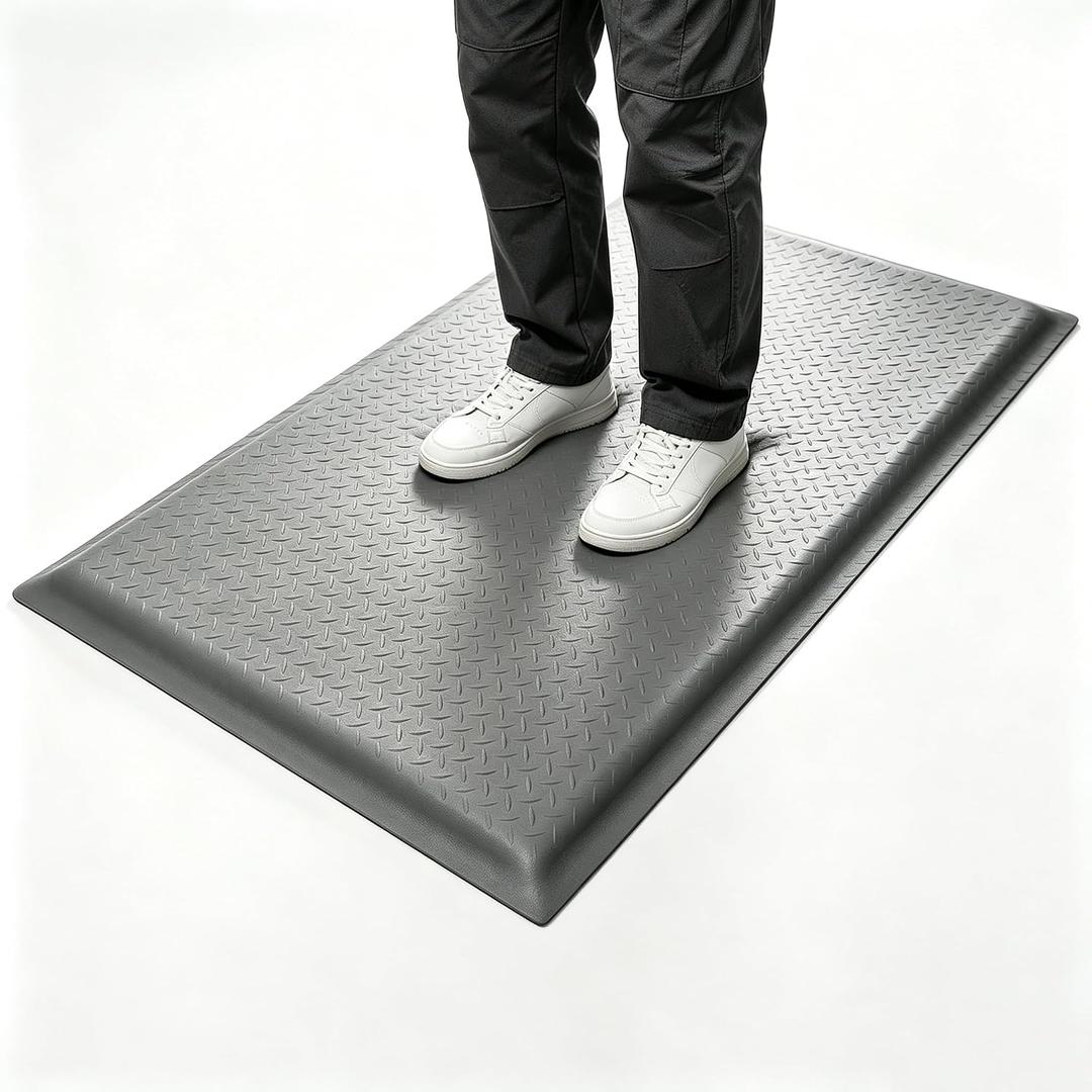 Anti Fatigue Mat 2x7 Ft 15/16" Thick Soft Sponge Ergonomic Mat