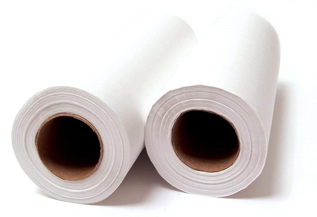 TIDI 618 Avalon Single-Use Chiropractic Headrest Paper Roll, White, 8.5 x 125 (Pack of 25) Premium Crepe Paper Hygienic Barrier for Chiropractic Offices & More Medical Supplies