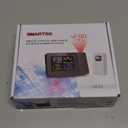 SMARTRO SC91 Projection Alarm Clock for Bedrooms with Weather Station, Wireless Indoor Outdoor Thermometer, Temperature Humidity Monitor Gauge Hygrometer