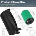AMTHKNO 32 096 33-S Filter Cover & 32 083 13 Filter Compatible with Kohler Lawn Mower Models, 32 083 13 for Kohler KT735-745 PRO, EKT740-EKT750 Replace 32-083-13-S, 3208313-S, 32-083-14-S, 3208314-S