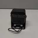 Induction Speaker with Phone Stand 5 in 1 Wireless Induction Bluetooth Audio for iPhone Android Phone Speakers Amplifier with Rechargeable Colorful Light, Birthday Gifts for Men Women Teens (Black)