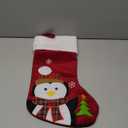 Christmas Stocking Baby First Christmas Stockings 20 Inch Pink Blue Kids Christmas Stockings with Bear Embroidered Children Christmas Stocking with Gift Box for Boys Girls Large Xmas Stocking