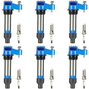 Amazon.com: Ignition Coil Pack 4 PIN + Iridium Spark Plugs for Buick Cadillac ATS CTS SRX STS Chevy Camaro Caprice Captiva Sport Colorado Equinox Impala Limited Malibu Traverse GMC Acadia Canyon, Replaces UF569 : Automotive