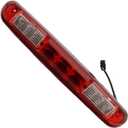 Car 3rd High Mounted Stop Lamp 1pc High Mounted 3rd 25890530, For GMC, For Sierra 1500 2500 HD 3500 HD Addtional Third Brake Stop Lamp Turn Signal