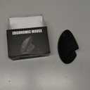 Left Handed Mouse, 2.4G Wireless Left Handed Ergonomic Mouse with 800/1200/1600 Adjustable DPI, 6 Buttons Wireless Vertical Mouse for MacBook/Laptop/PC/Desktop-Black