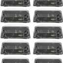 Yardwe Disposable Sushi Box with Lid 100Pcs Take Out Containers for Sushi Fruit Desserts Cake Carrier Black Durable Food Storage Boxes for Restaurants Food Trucks Parties 5.5X3.3X1.2 Inch