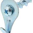 Hillman 122362 Self-Drilling Chrome Wall Dogs with Picture Hanging Hook, up to 50 lbs 2Pcs