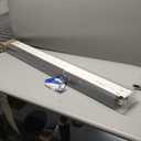 Breezombra 8'W x 8'H Gray Patio Shades Roll up Outdoor Roller Shade Crank Wand Blind Cordless, 90% UV Blocking & Privacy Protection for Porch|Gazebo|Pergola|Backyard (2 Splicing Tube, 1 Fabric)