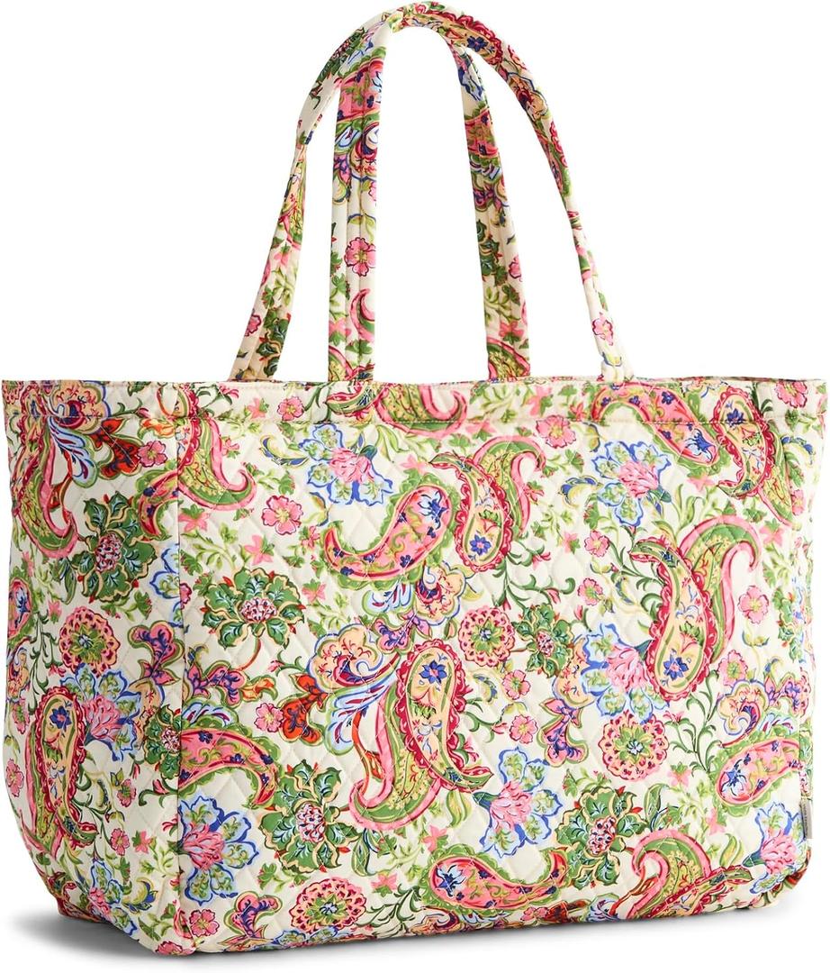 Vera Bradley Women's Premium Cotton Knollton Travel Tote Bag