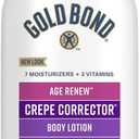 Gold Bond Age Renew Crepe Corrector Body & Face Lotion, Replenishing & Smoothing Formula, 14 oz., Packaging may vary (14 Fl Oz (Pack of 1))