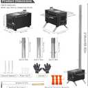 portable Hot Tent Stove camping heaters for tents Outdoor Heating & Cooking